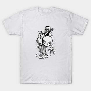 Play tuba and runaway cat T-Shirt